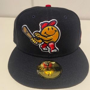 WooSox Smiley Fave logo. BNWT. New Era size 7.5.